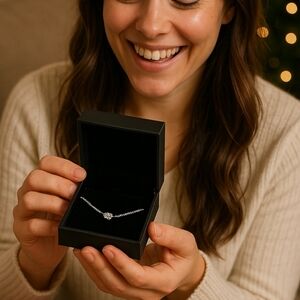 🌟1 CTW🌟 925 Silver Moissanite Bracelet